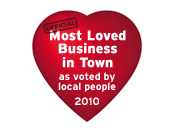 Best loved Business (In Place) 2010