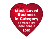 Best loved Business (In Category) 2010
