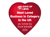 Best loved Business (In Category) 2011