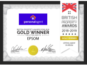 British Property Awards Gold Winner 2018/19