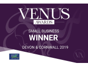 Small Business Venus Award Winner