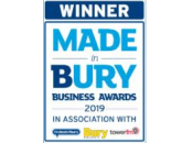 Winner Made in Bury Business Awards 2019