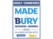 Highly Commended Made in Bury Business Awards 2020