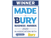 Winner - Made in Bury Business Awards 2020