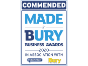 Commended Made in Bury Business Awards 2020 