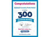 300 Validated Reviews Certificate