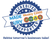 Made in Bury Business Draw Supporter