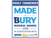 Highly Commended Made in Bury Business Awards 2018