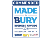 Commended - Made in Bury Business Awards 2018