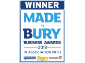 Winner Made in Bury Business Awards 2018