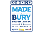 Commended - Made in Bury Business Awards 2019