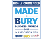 Highly Commended Made in Bury Business Awards 2019