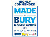 Highly Commended Made in Bury Business Awards 2017