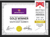 British Property Awards GOLD 2020/21 SE Surrey