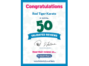 50 Validated Reviews