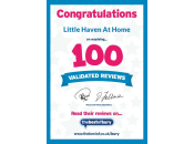 100 Validated Reviews Little Haven at Home
