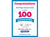 100 Validated Reviews Red Tiger Karate Club
