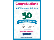 50 Validated Reviews - AST Hampsons