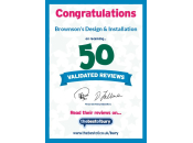 Brownsons Design & Installation 50 Validated Revie