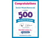 500 Validated Reviews Senior Waste Removals