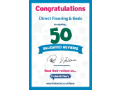 50 Validated Reviews - Direct Flooring & Beds