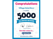 Village Hotel Bury 5000 Validated Reviews