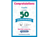 50 validated reviews Fusefit