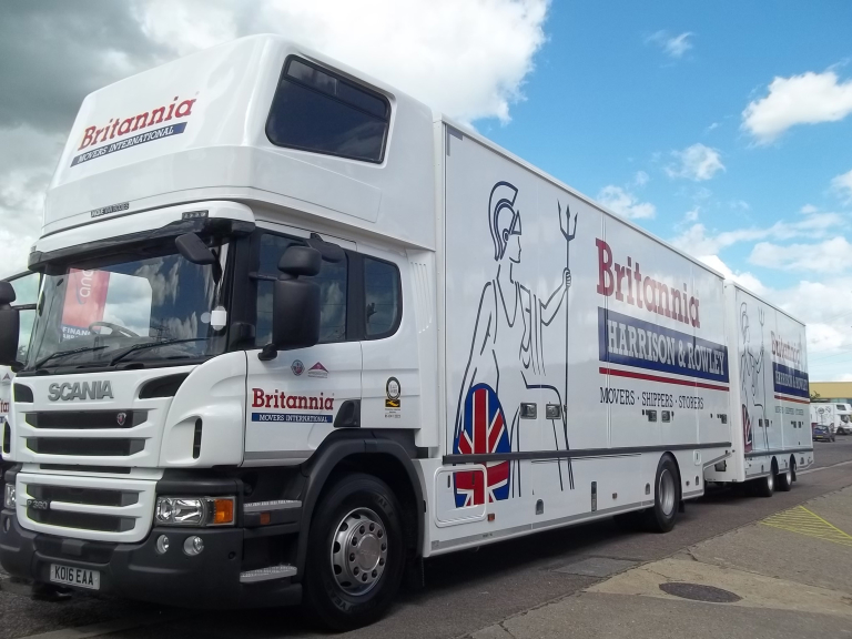 Britannia Harrison and Rowley (Removals and Storage) St Neots St Neots