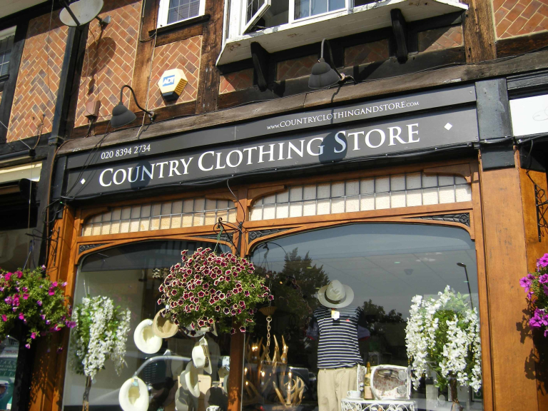 Country Clothing Store Epsom and Ewell
