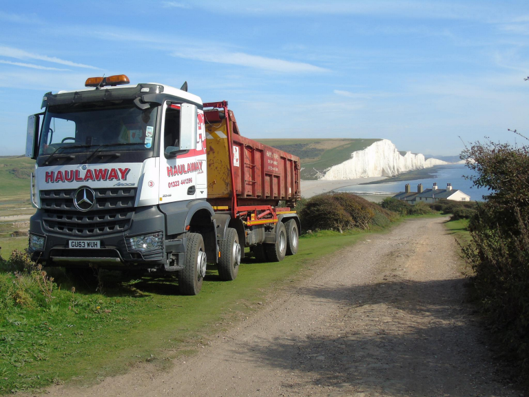 Haulaway flexible skip hire in Eastbourne