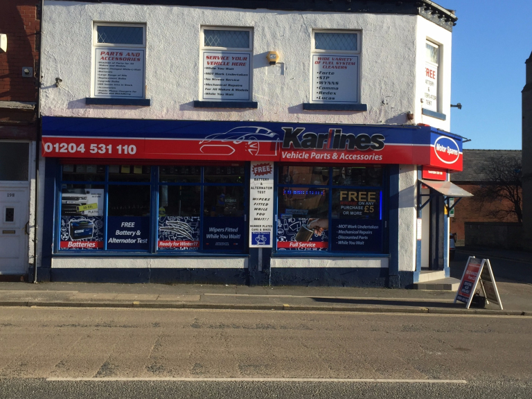 Karlines Motor Spares Bolton