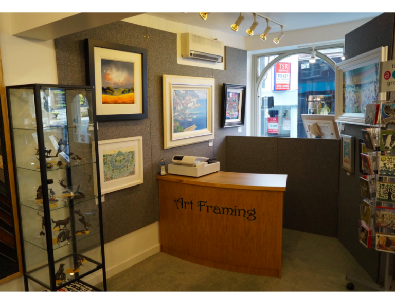 Art Framing is a family owned and run art gallery in central Shrewsbury