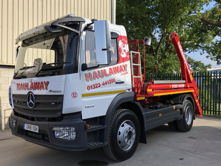 Haulaway flexible skip hire in Eastbourne