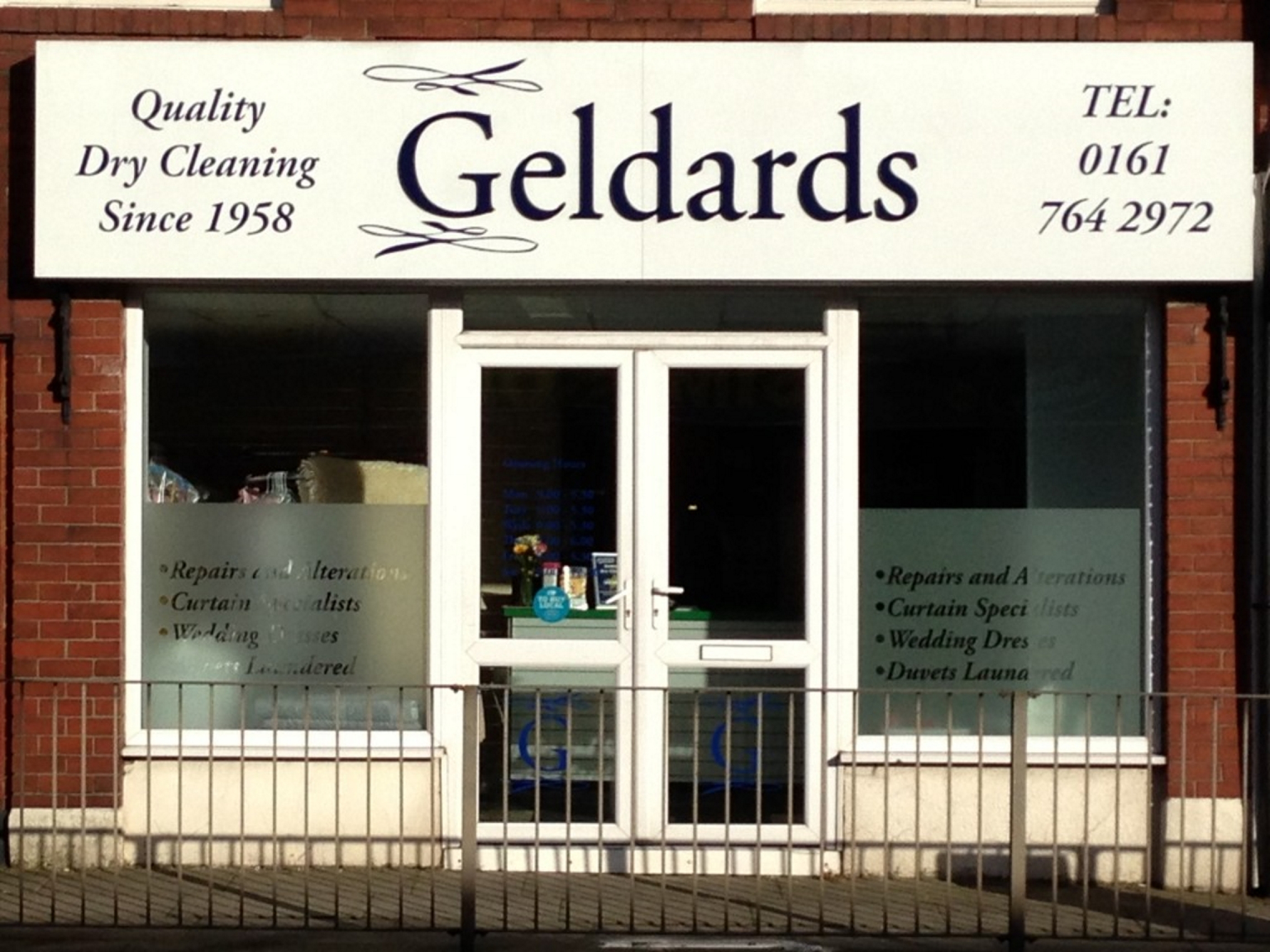 Geldards Dry Cleaners Bury