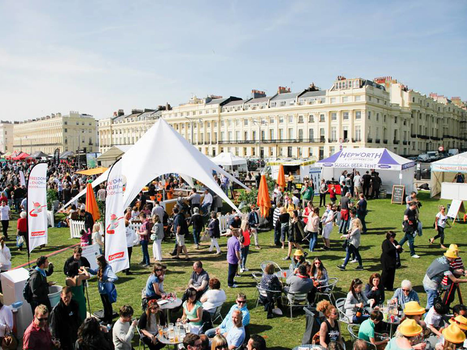 Foodies Festival Brighton Hove Lawns 2018