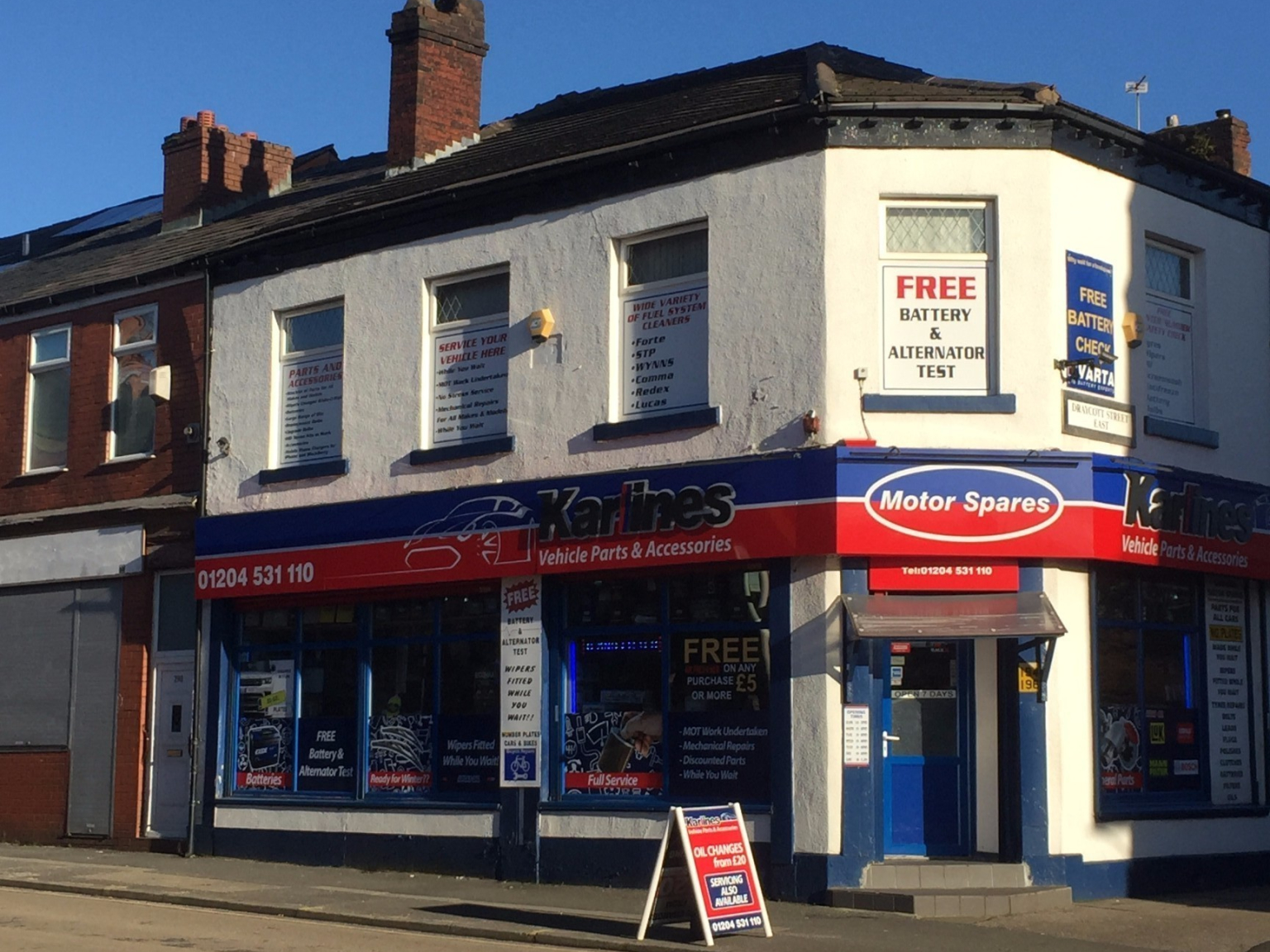 Karlines Motor Spares Bolton