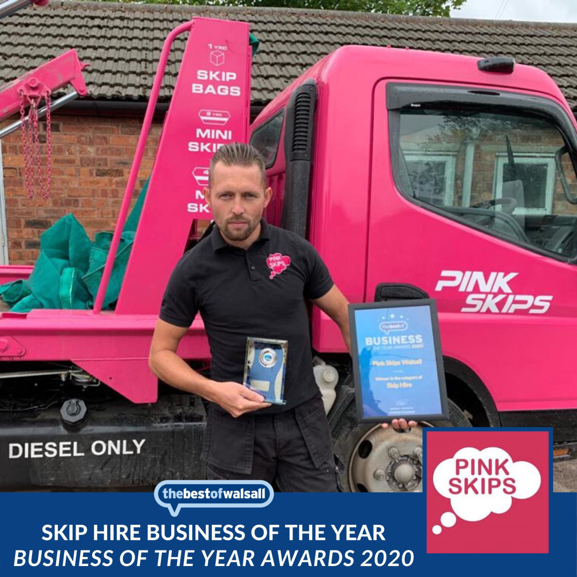 Pink Skips Walsall Walsall