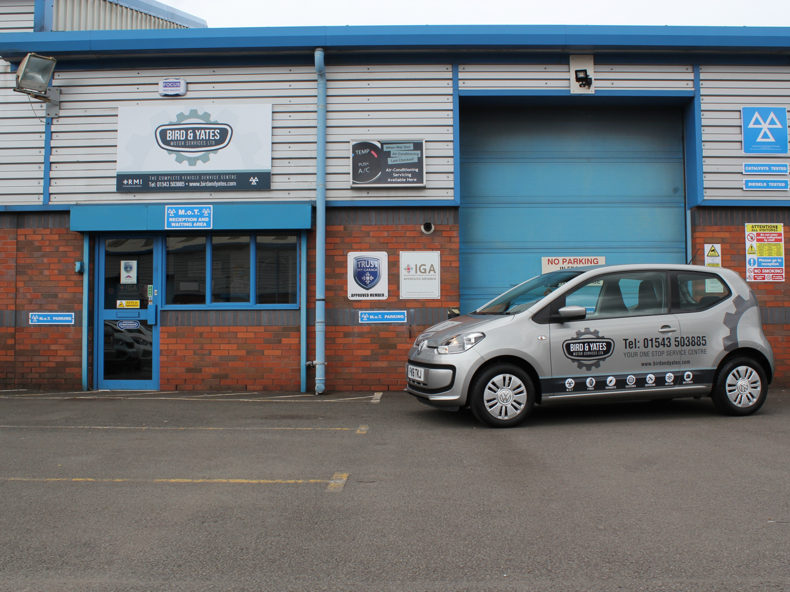 Bird & Yates Motor Services Ltd. Cannock