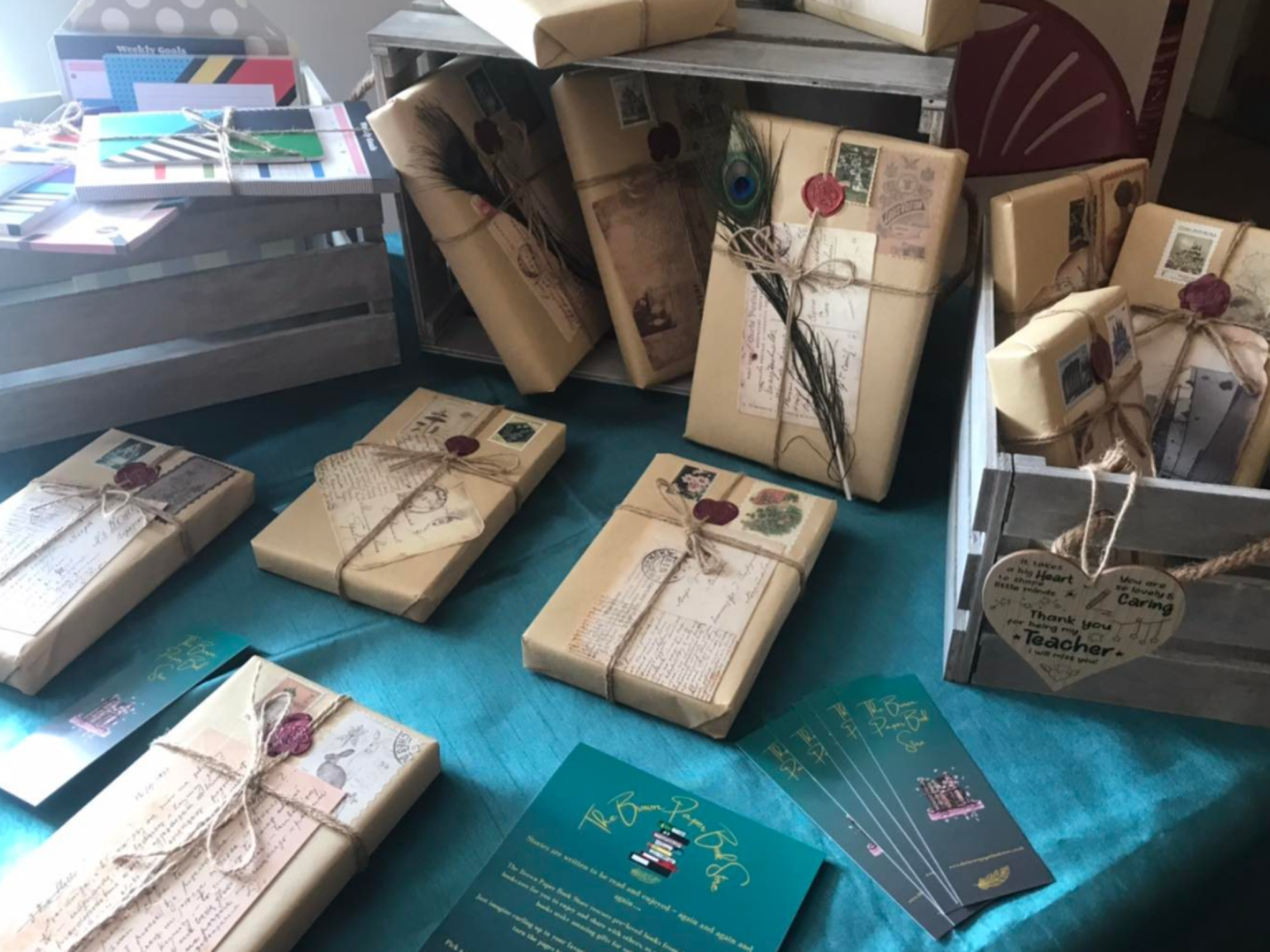 The Brown Paper Book Store Ulverston. Where old books come to life, and