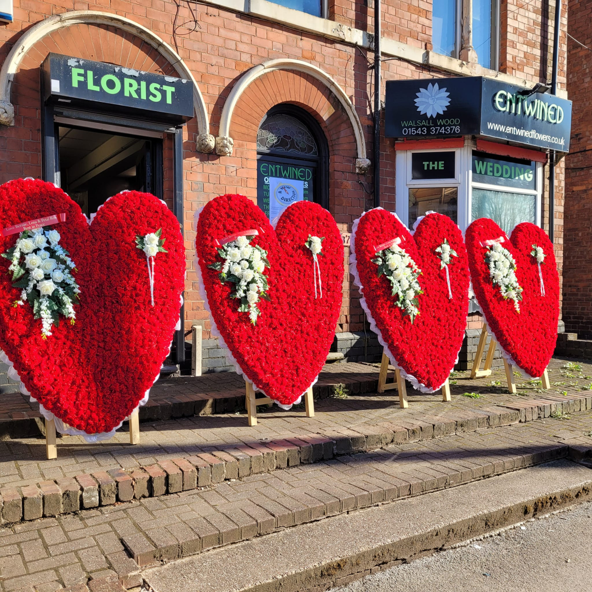 Entwined Flowers Bespoke Funeral Flowers and Tributes Walsall