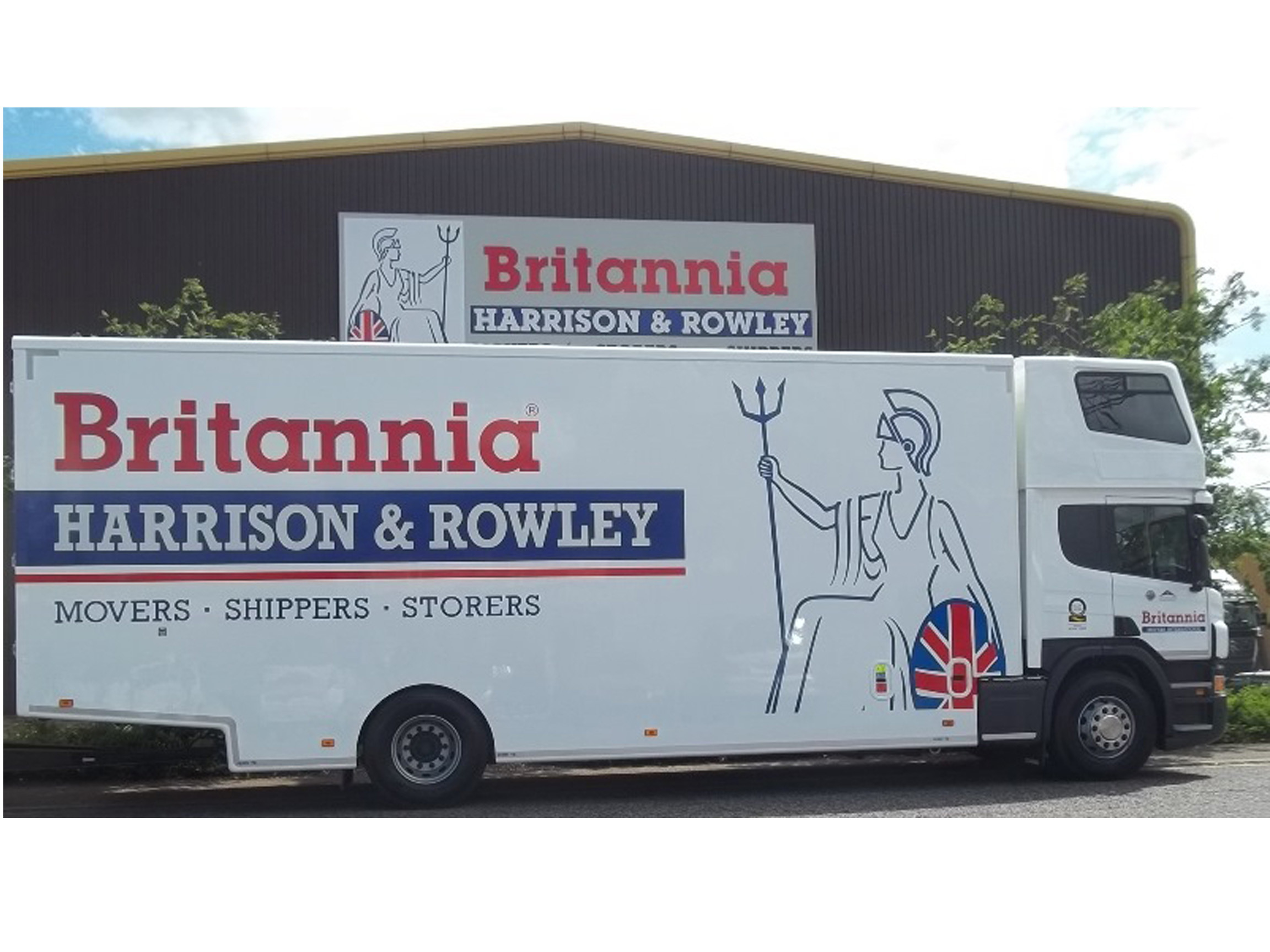 Britannia Harrison and Rowley (Removals and Storage) St Neots St Neots