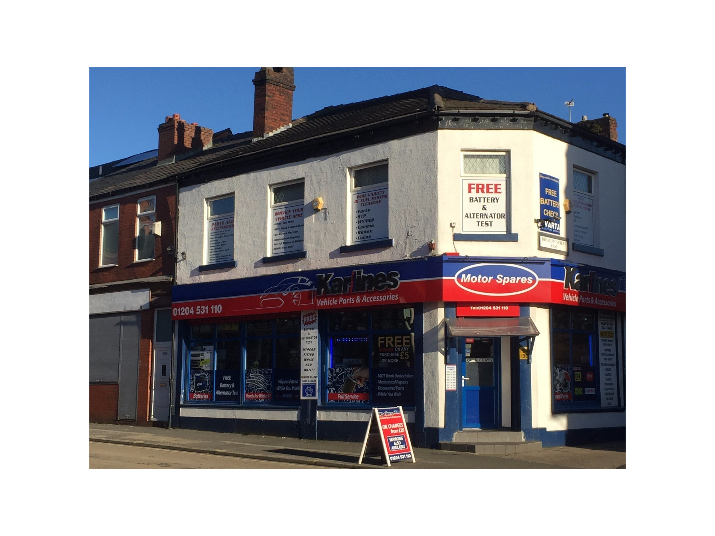 Karlines Motor Spares Bolton