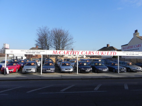 McCarthy Cars – an award-winning used car showroom in Croydon.