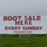 Pevensey Bay Boot Sale