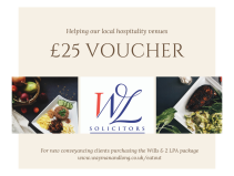 Celebrate your new home with a £25 'eat out' voucher