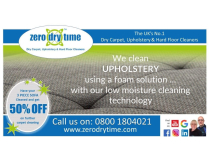 50% off any carpet cleaning when you have your 3 piece sofa cleaned