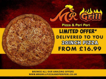 Pizza Deals From Mr Grill 