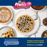 Monday and Tuesday Offer - Buy any one Waffle and get one HALF PRICE at Perfect Desserts