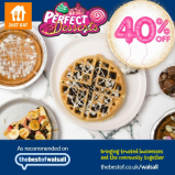 40% off at Perfect Desserts on JustEat on Fridays, Saturdays and Sundays