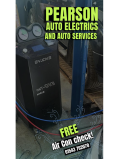 FREE Air Conditioning Temperature Check from Pearsons Auto Electrics